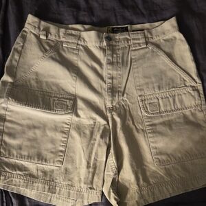 Men's Tan Cargo Shorts